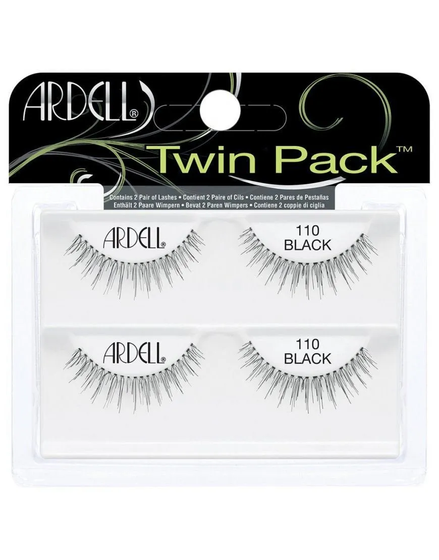 Ardell Twinpack Black Easy To Apply Full False Eye Lashes