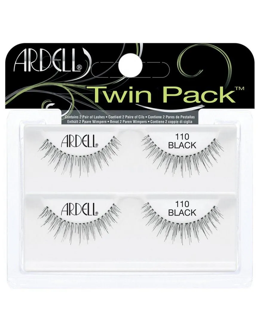 Ardell Twinpack Black Easy To Apply Full False Eye Lashes
