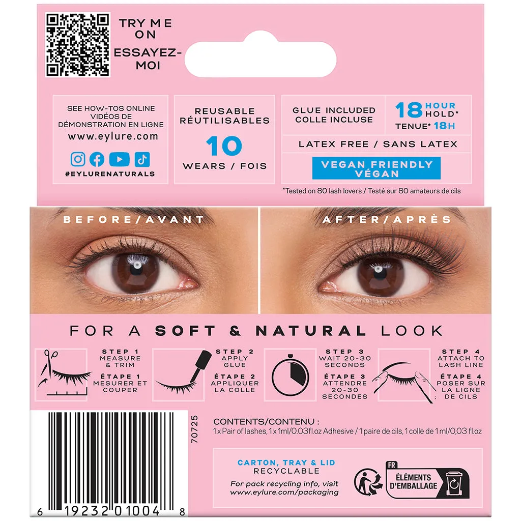 Eylure Naturals Lashes 032 (Shorter Lash Band)