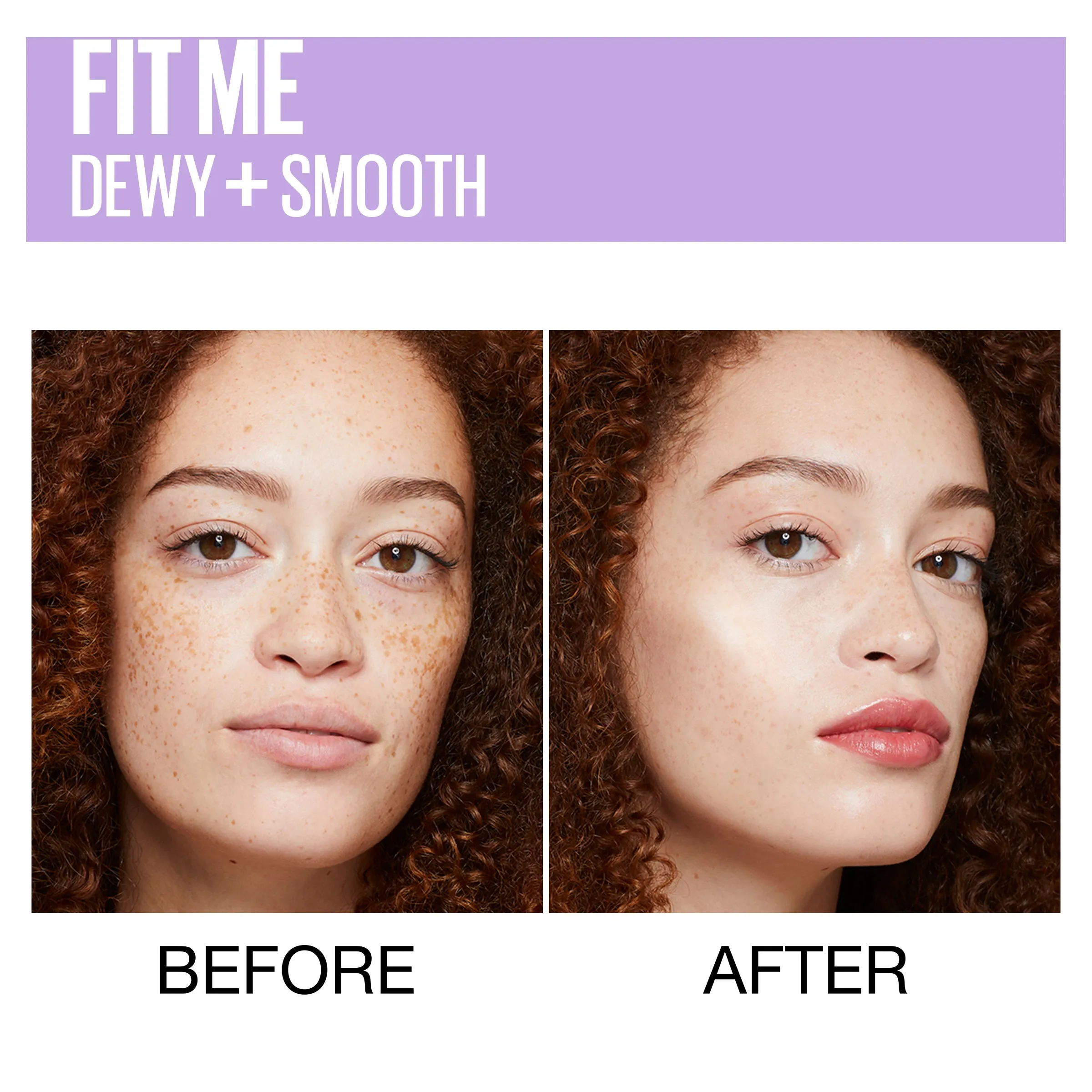FIT ME DEWY & SMOOTH LUMINOUS LIQUID 110 PORCELAIN 30ML