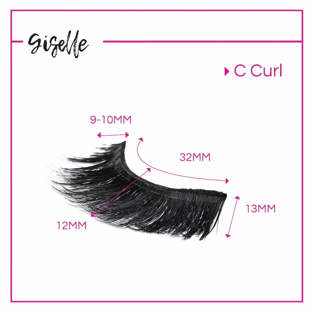 GladGirl False Lashes Bundle - Giselle