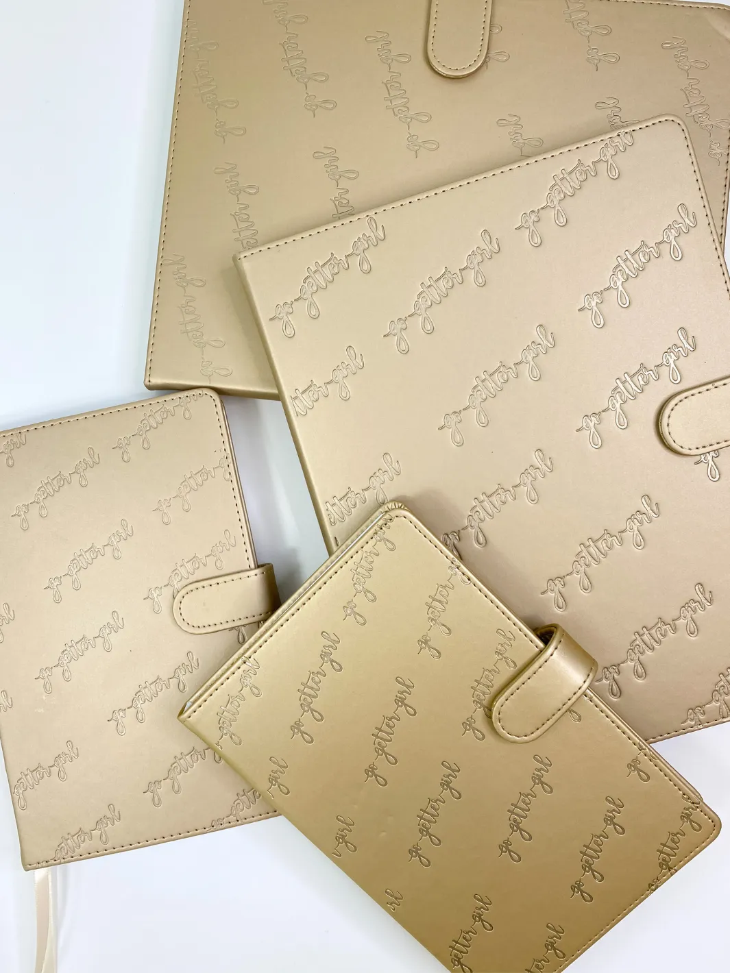 Large Premium Bullet Journal - Magnet Closure- Champagne Shimmer