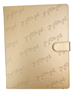 Large Premium Bullet Journal - Magnet Closure- Champagne Shimmer