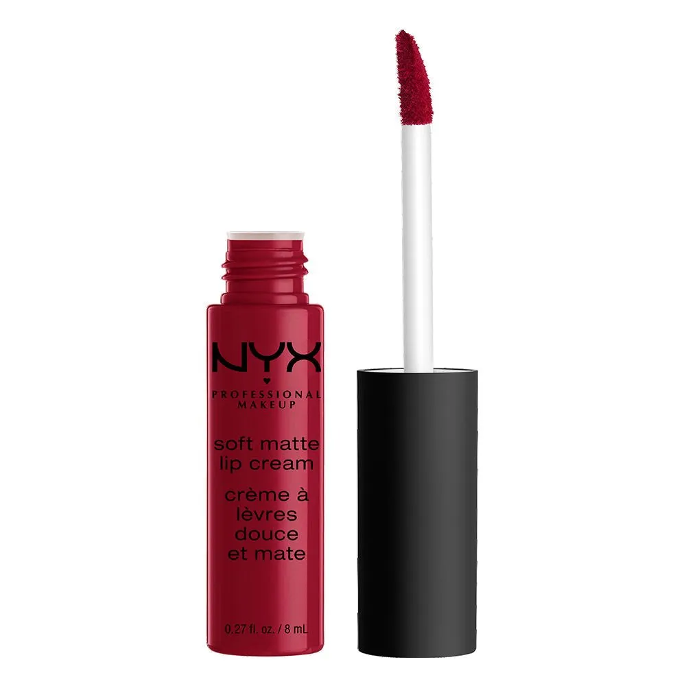 Velvety Matte Lip Cream, Airy Liquid Lipstick - Abu Dhabi (Rich Rose-Beige)