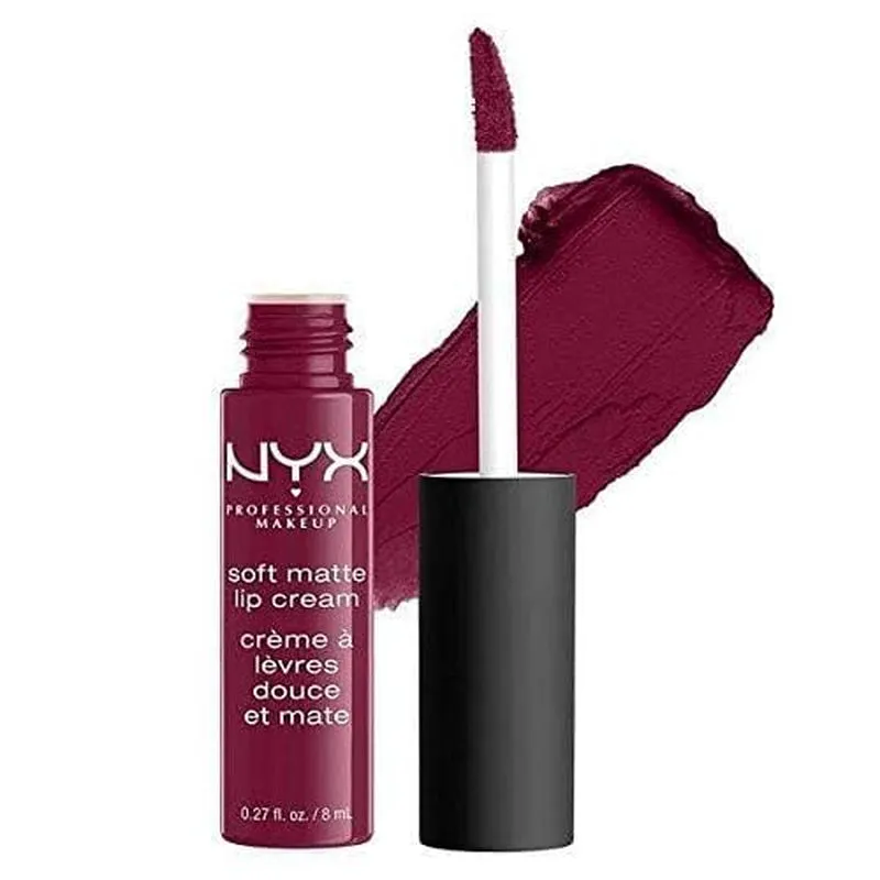 Velvety Matte Lip Cream, Airy Liquid Lipstick - Abu Dhabi (Rich Rose-Beige)