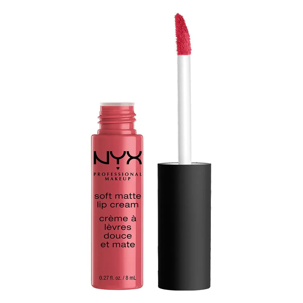 Velvety Matte Lip Cream, Airy Liquid Lipstick - Abu Dhabi (Rich Rose-Beige)