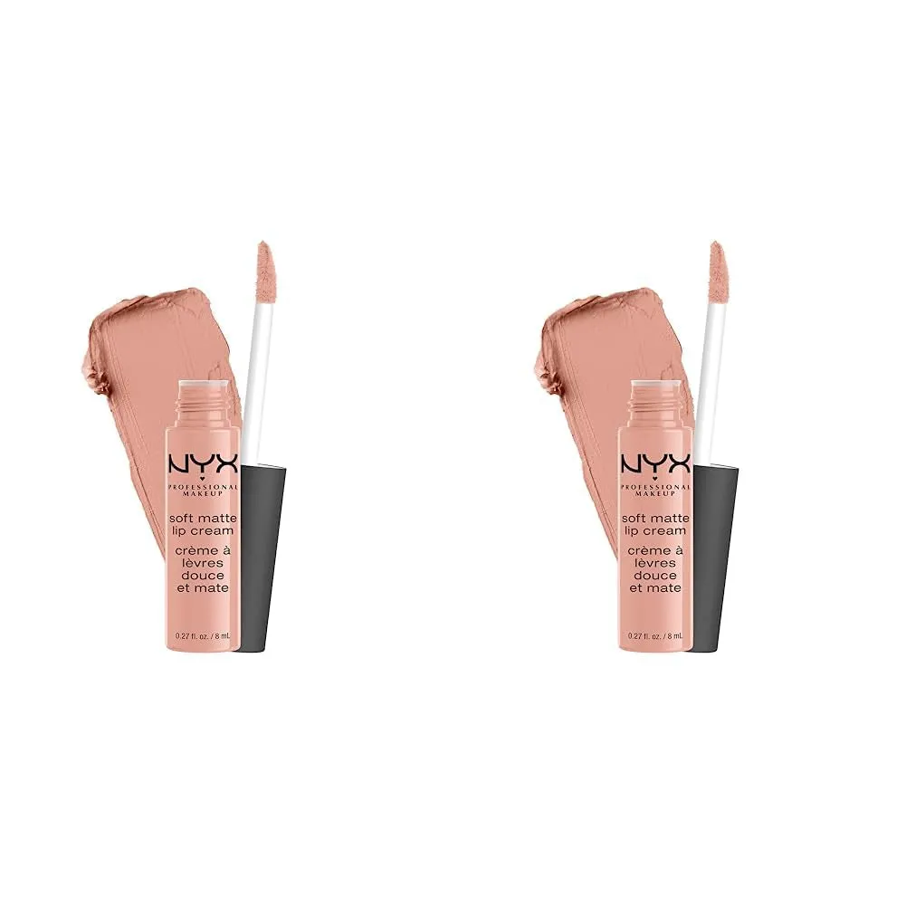 Velvety Matte Lip Cream, Airy Liquid Lipstick - Abu Dhabi (Rich Rose-Beige)