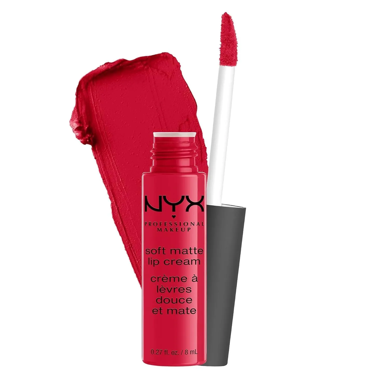 Velvety Matte Lip Cream, Airy Liquid Lipstick - Abu Dhabi (Rich Rose-Beige)