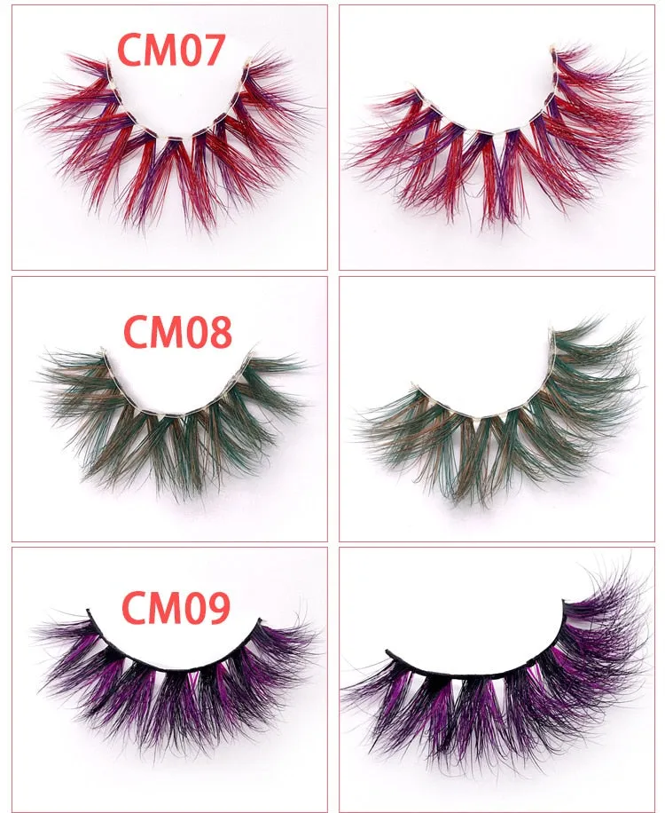 VenusFox Xinemilin BLONDE 3D mink fake lashes wholesale natural individual brown false eyelashes makeup 15 25mm lash extension supplies